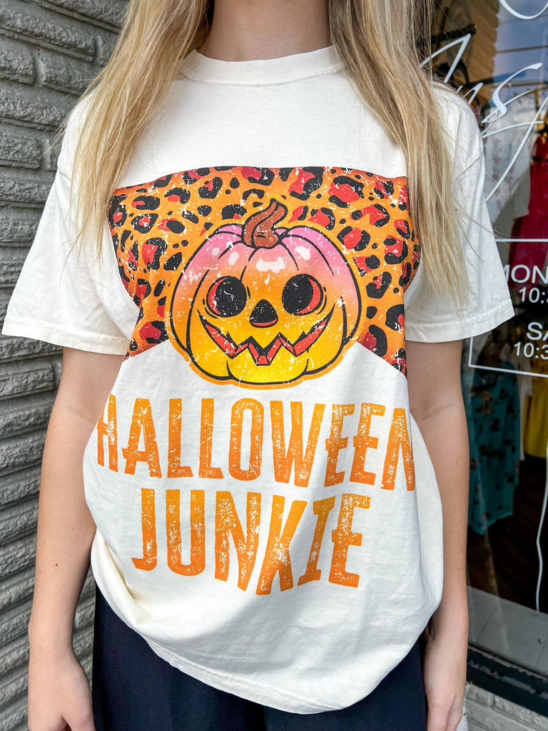 "Halloween Junkie" Tee