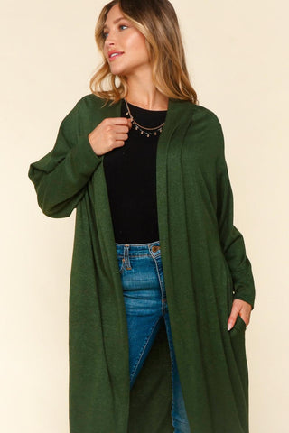 "Olive You" Midi Duster
