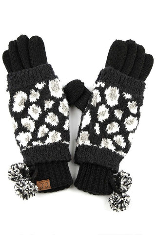 CC Leopard Gloves