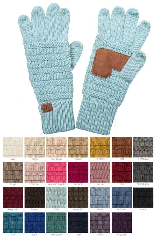 CC Knitted TouchScreen Gloves
