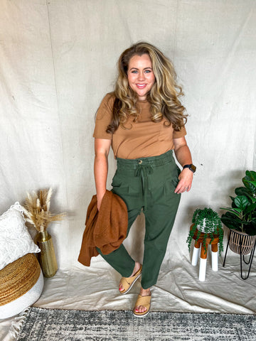 The Kelly Pants - Army Green