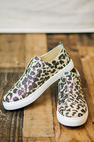 Leopard Power Sneakers