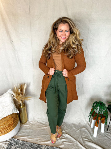 The Kelly Pants - Army Green